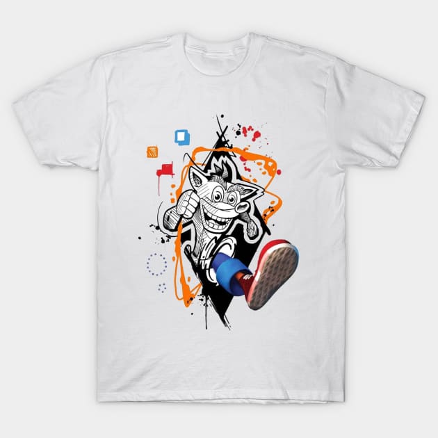 crash T-Shirt by boxermaniac